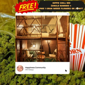 Happiness Community Wake & Bake Hostel - Rooftop Bar & Bistro